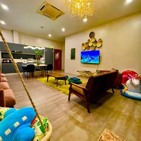 24'Hr Check In H'Floor Saradise Echelon Kuching Luxury Balcony Condo Facing Airport 3R2B-2Cpark Exterior photo